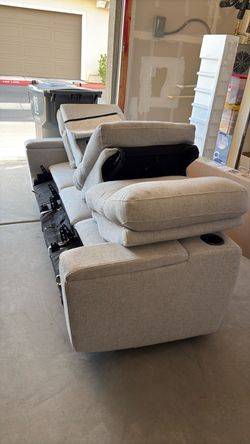 Used Macy’s Sofa - Dove Fabric