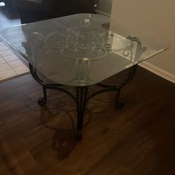 Wrought Iron Table 