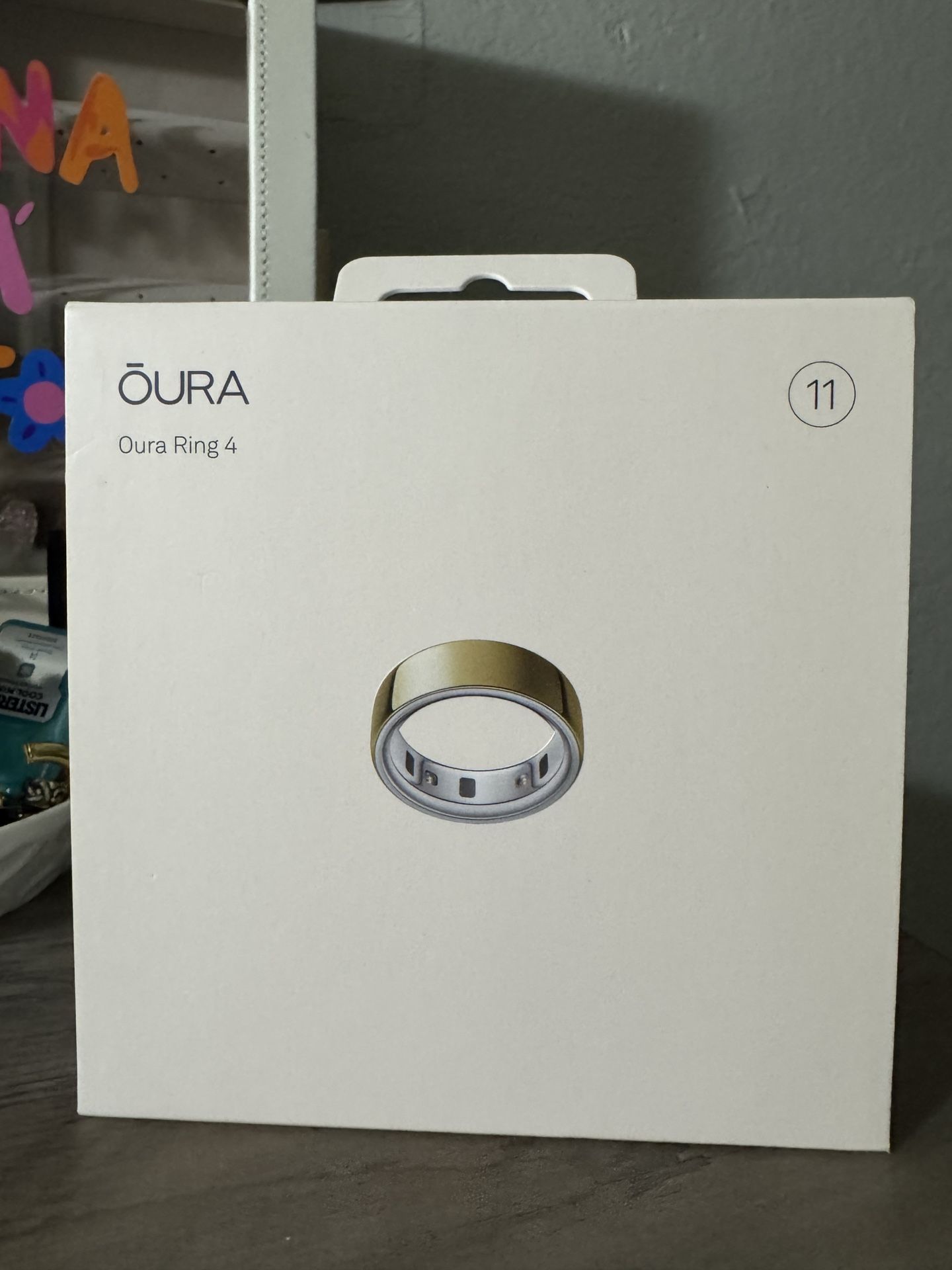 Oura Ring Size 11 Gold Gen 4