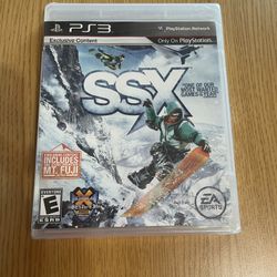 PS3 SSX Brand New Sealed