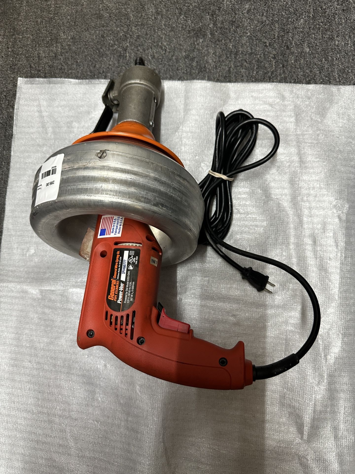 Tools General Pipe Super Vee Handylectric#45442