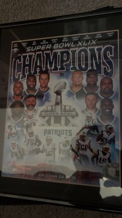 Super Bowl 49 plaque
