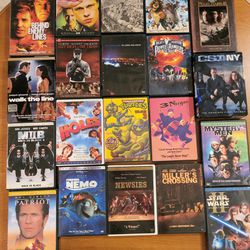 20 Mixed Title DVD’s. $3 Each Or 20 For $50