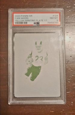 Cam Akers panini XR printing plate 1 of 1