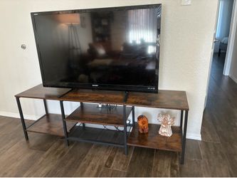 TV Stand with Shelves