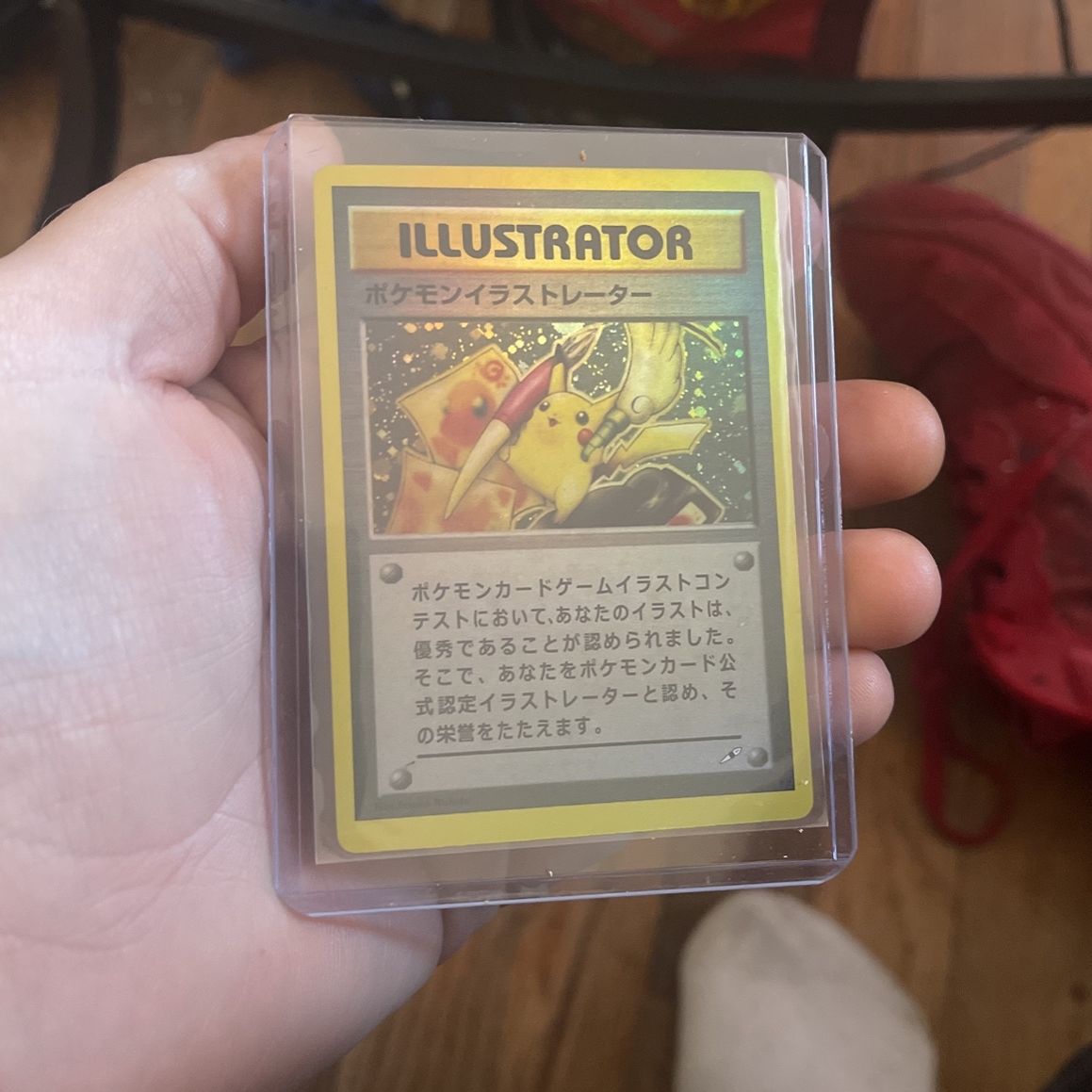 illustrator pokemon card