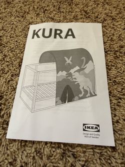 KURA Dinosaur tent for KURA bed