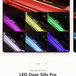 LED Car Door Sills