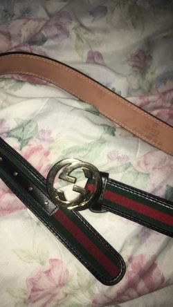 - Gucci belt 