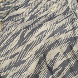 Blue Asics Tennis Shirt Medium