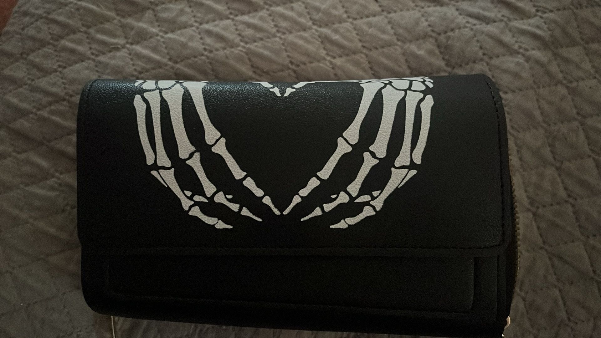 Skelton Hands Wallet/crossbody Bag New!