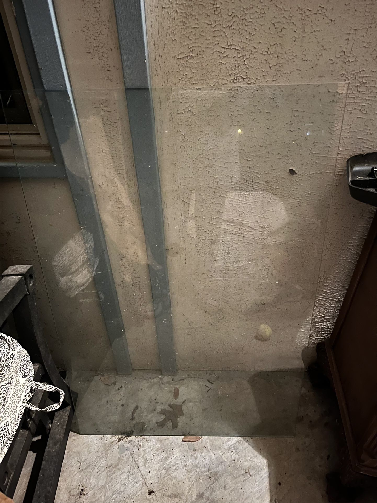 GLASS 24 x 36; cross streets are Arapaho & Waterview