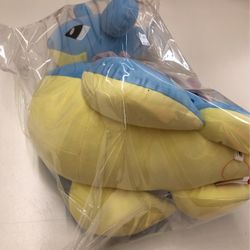 Pokemon Lapras Authentic Bandai Banpresto Plush 15” From 