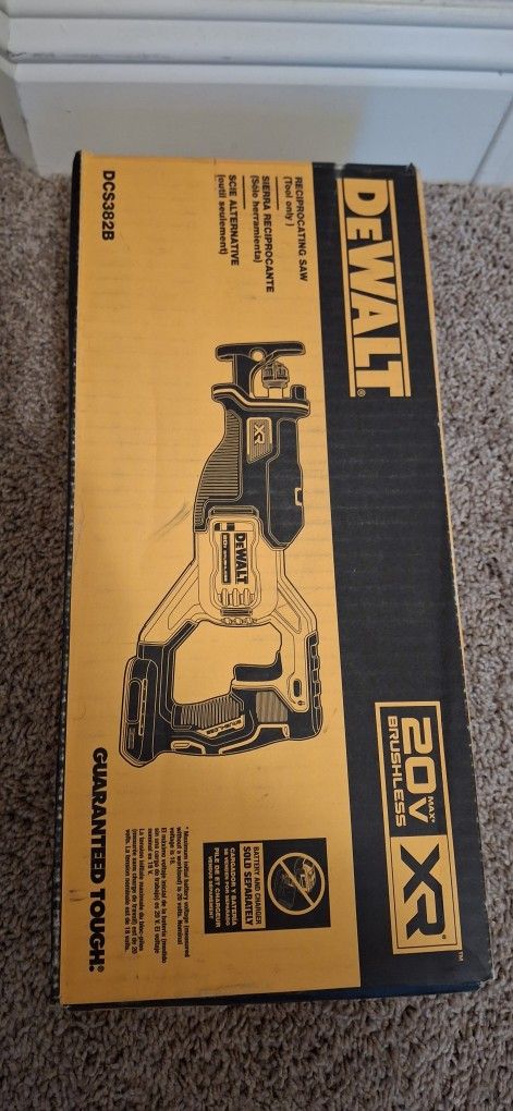 Brand New Dewalt 20v Xr Brushless Sawzall Tool Only Sealed Box $100 FIRM ON PRICE