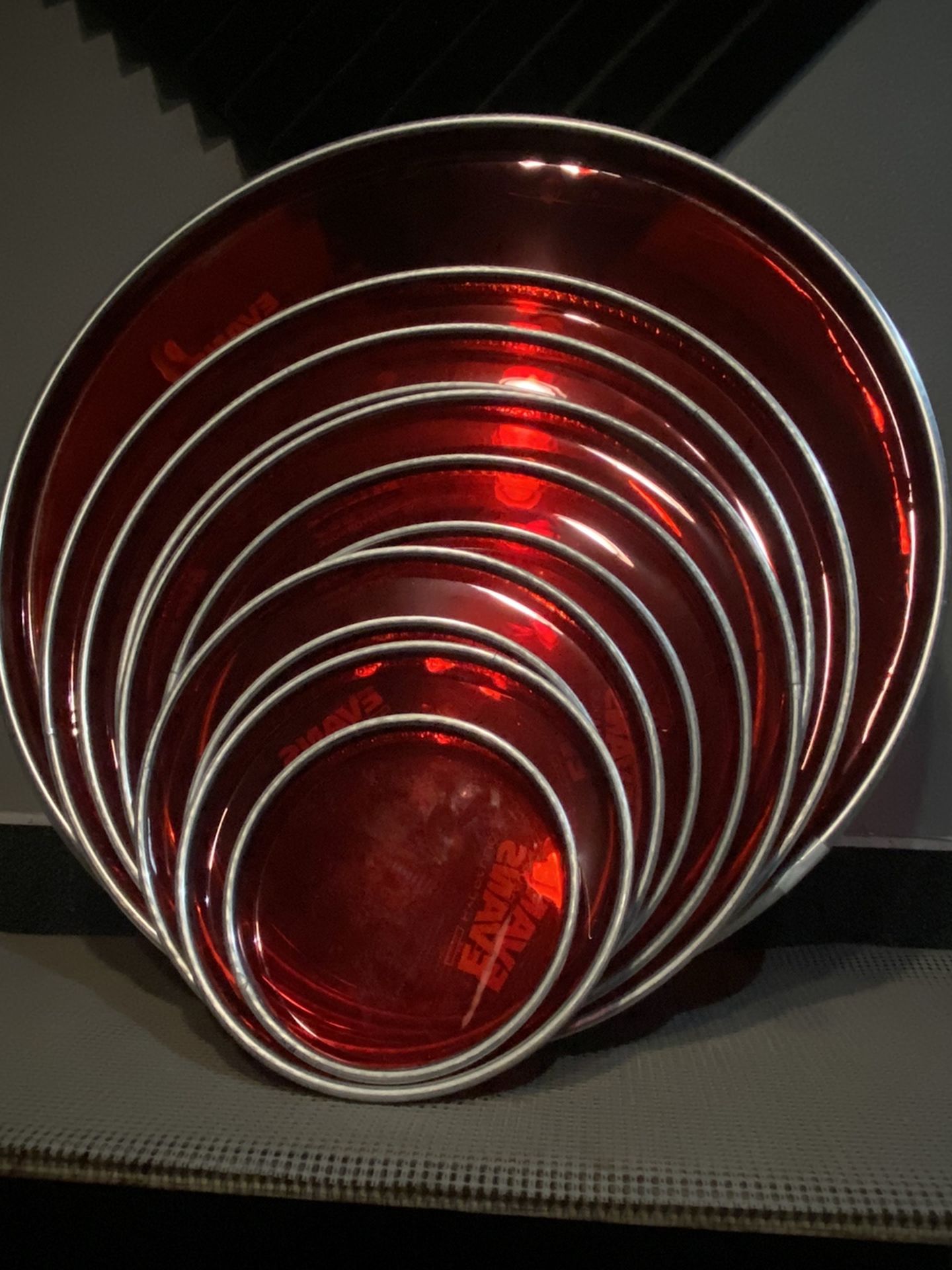 Evan’s Hydraulic Red Drum Heads 