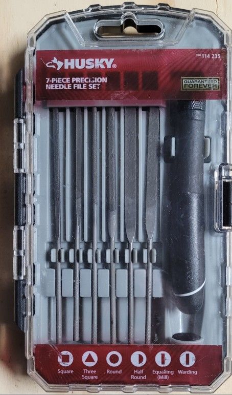 7-Piece Precision Needle File Set