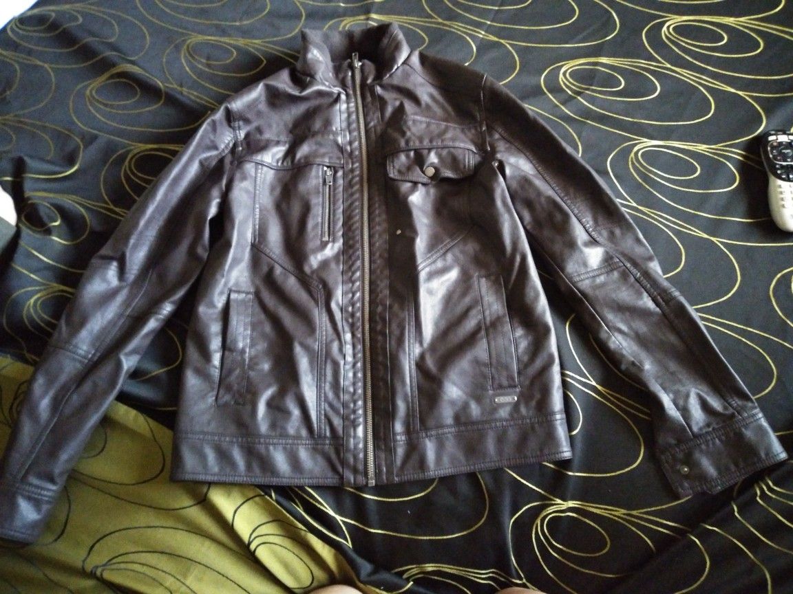 GBG Faux Leather Jacket