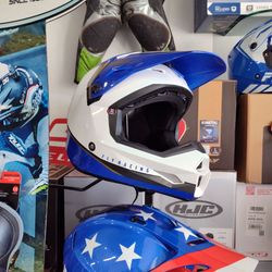 Motocross off-road helmet fly racing available in different sizes special summer deal $120 plus tax.
