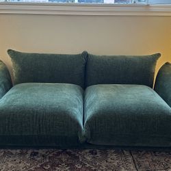 Green MCM Style Couch