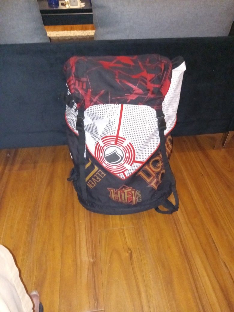 CPR "CenterLine, Push,Release" Backpack. Perfect For All Outdoor Activities. Holds, Skateboard, Tennis Racades, Basketballs,