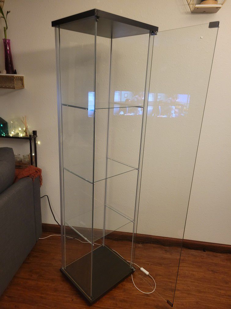 Ikea Detolf Glass Case