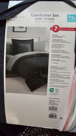 Twin/ twin xl bed set NEW