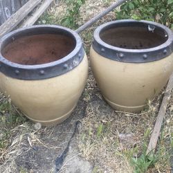 Large Ceramic Plant Pots
