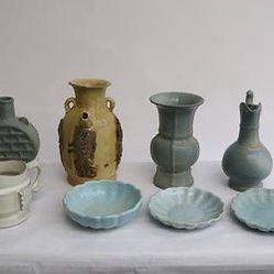Asian Vintage Porcelain Earthenware 