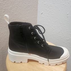 Palladium Pallabase Twill High-Top Women’s Boots- 8.5