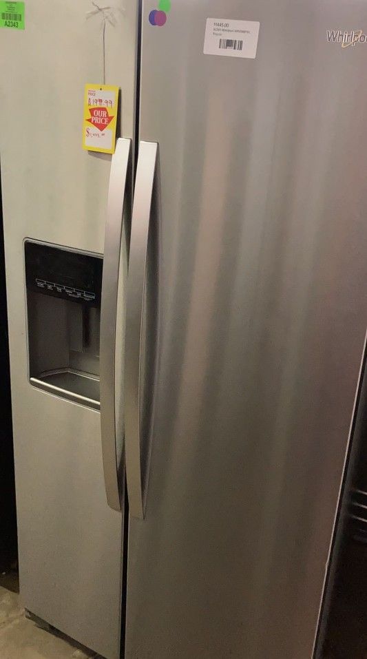 whirlpool refrigerator model wrs588fihz