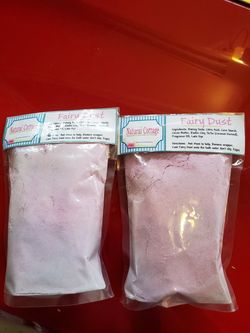 New fairy dust bath powder