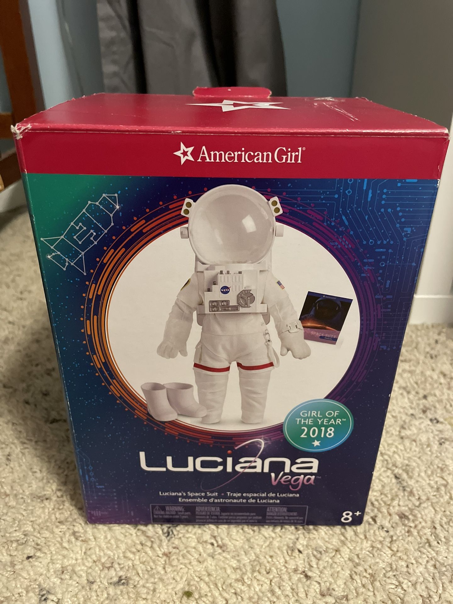 American Girl Doll Of The Year Luciana Vega Spacesuit