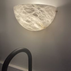 Alabaster Wall Sconce