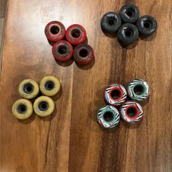 4 Sets Skateboard Wheels