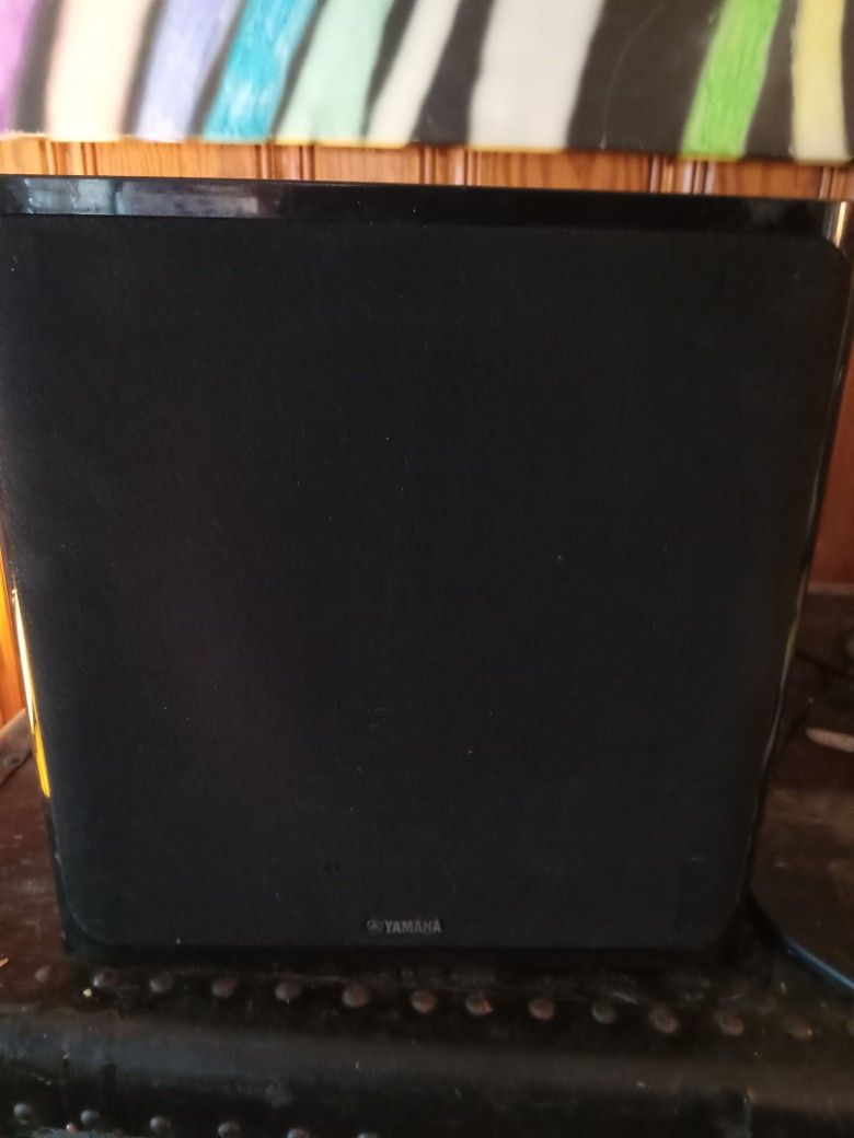Yamaha subwoofer.