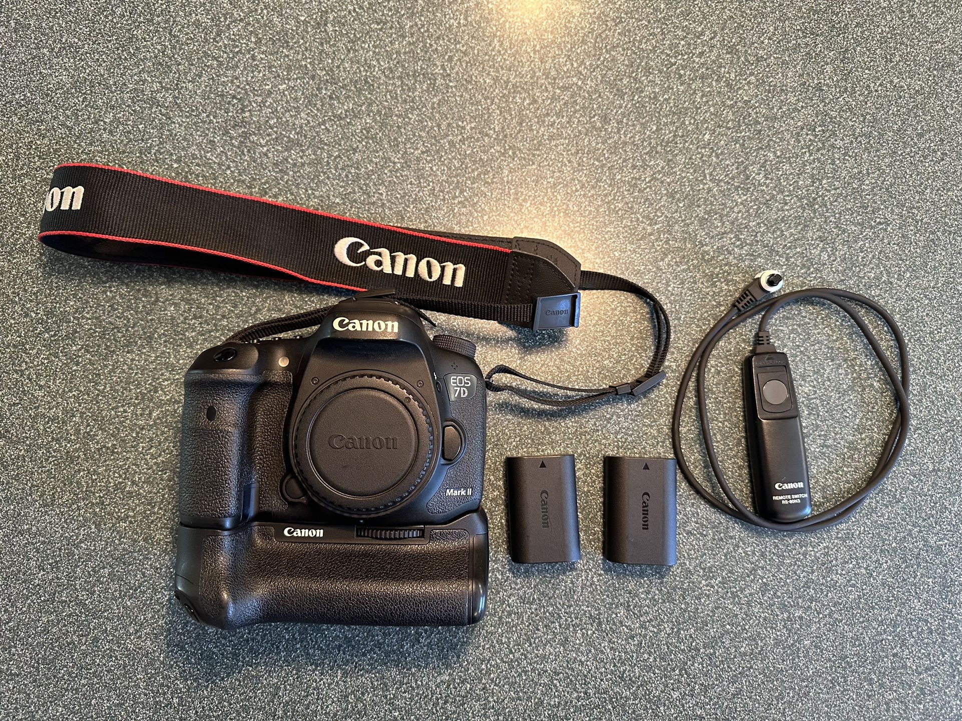 Canon EOS 7D Mark II w/ BG-E16 Vertical Grip