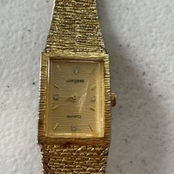 Longines Vintage Diamond Accent Watch 