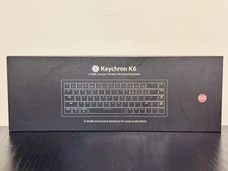 Keychron K6 Compact Mechanical Keyboard (Windows / Mac)