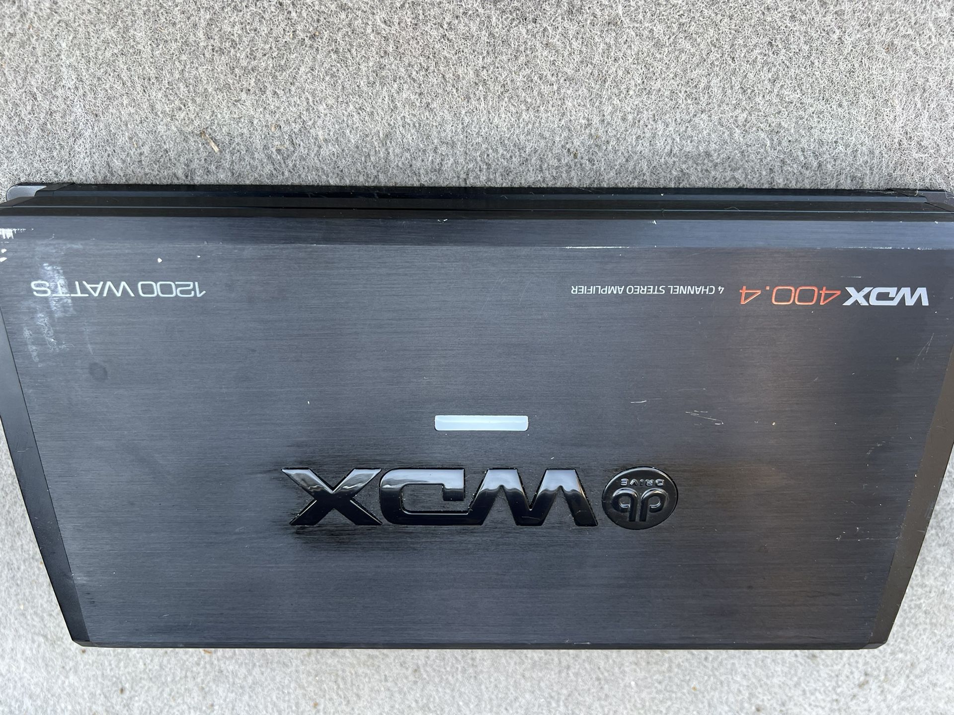 Wdx 400.4 4 Channel Stereo Amplifier 1200watts
