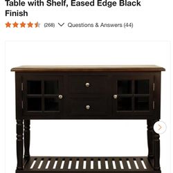 Console table
