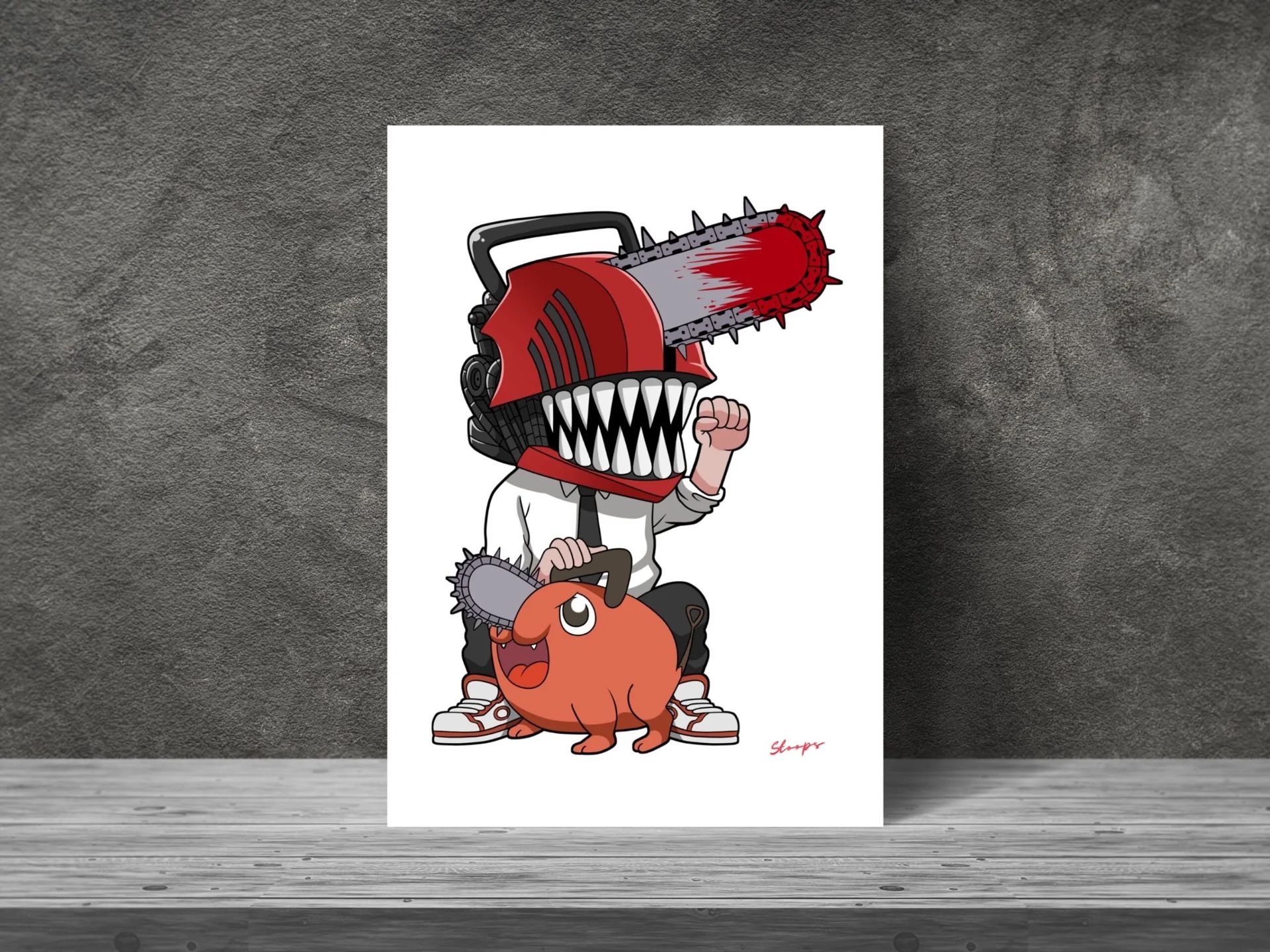 Chainsaw Man Print