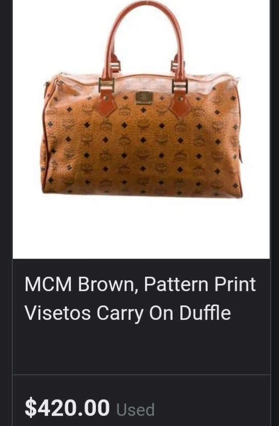 Mcm Travel Bag