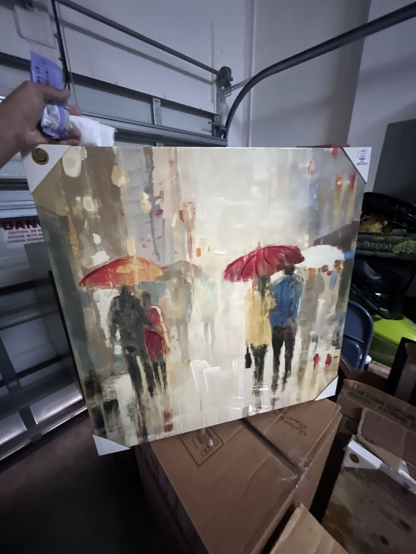 Couple In The Rain
