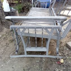  Mid-century Aluminum patio/outdoor sofa