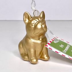 Target Bullseye Playground Golden Frenchie Christmas Ornament