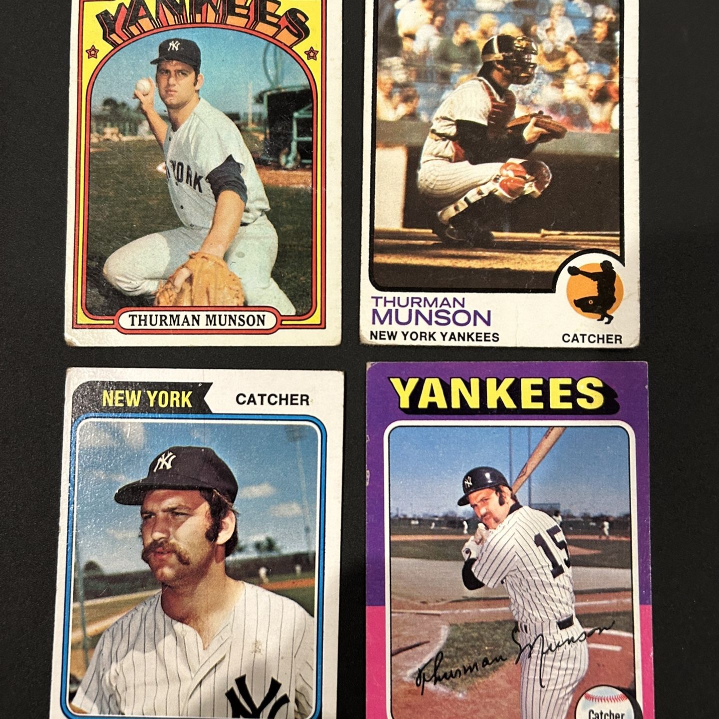 Buy Thurman Munson Baseball Cards, Sell Thurman Munson Baseball