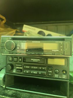 Kenwood single din stereo