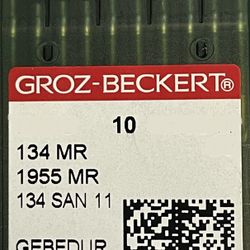 10 Groz-Beckert Gebedur 134MR Titainum Coated Needles