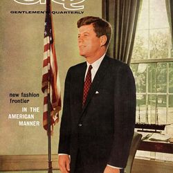 JOHN F. KENNEDY FRAMED PRINT