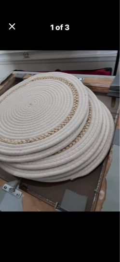 Wicker placemats
